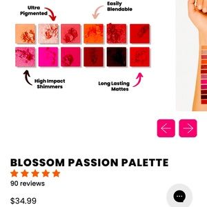 Ace beaute Blossom passion palette.